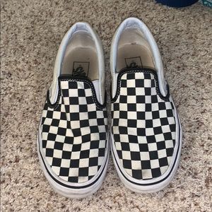 Checkered vans